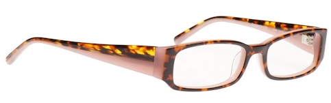 Cover Girl 425 Glasses in Tortoise and Pink