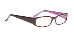 Commotion Brazen Glasses in Brown an d Purple