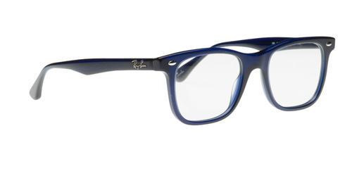 Dark blue eyeglasses from Ray Ban