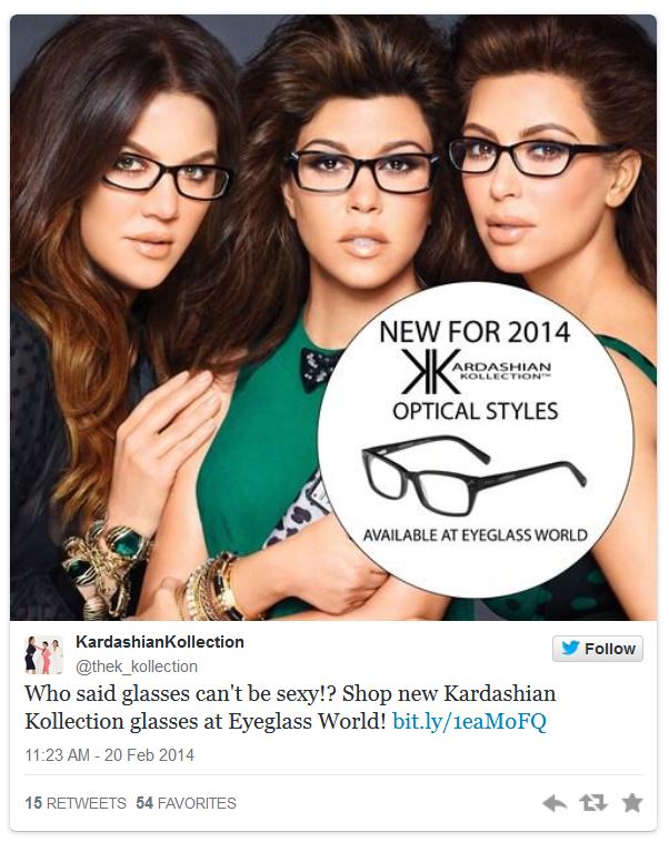 Kardashian Kollection Glasses