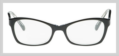 JUST! 204 Black Eyeglasses