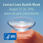 Contact lens Health Week from the CDC