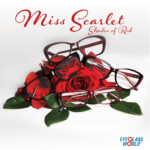 Miss Scarlet red frames