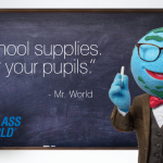 School supplies for your pupils Mr. World professor